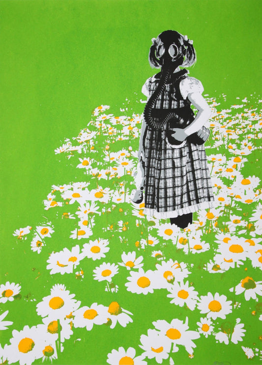 Nest - "Wasted"  - Screen Print on fine art paper - Numbered 09/40 - 2019