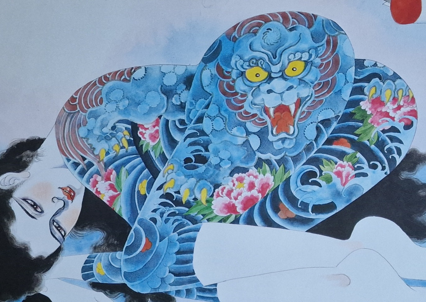 Litografías (12) Bonten Taro - Colección de encantadoras bellezas tatuadas - Japón - Década de 1970-1980