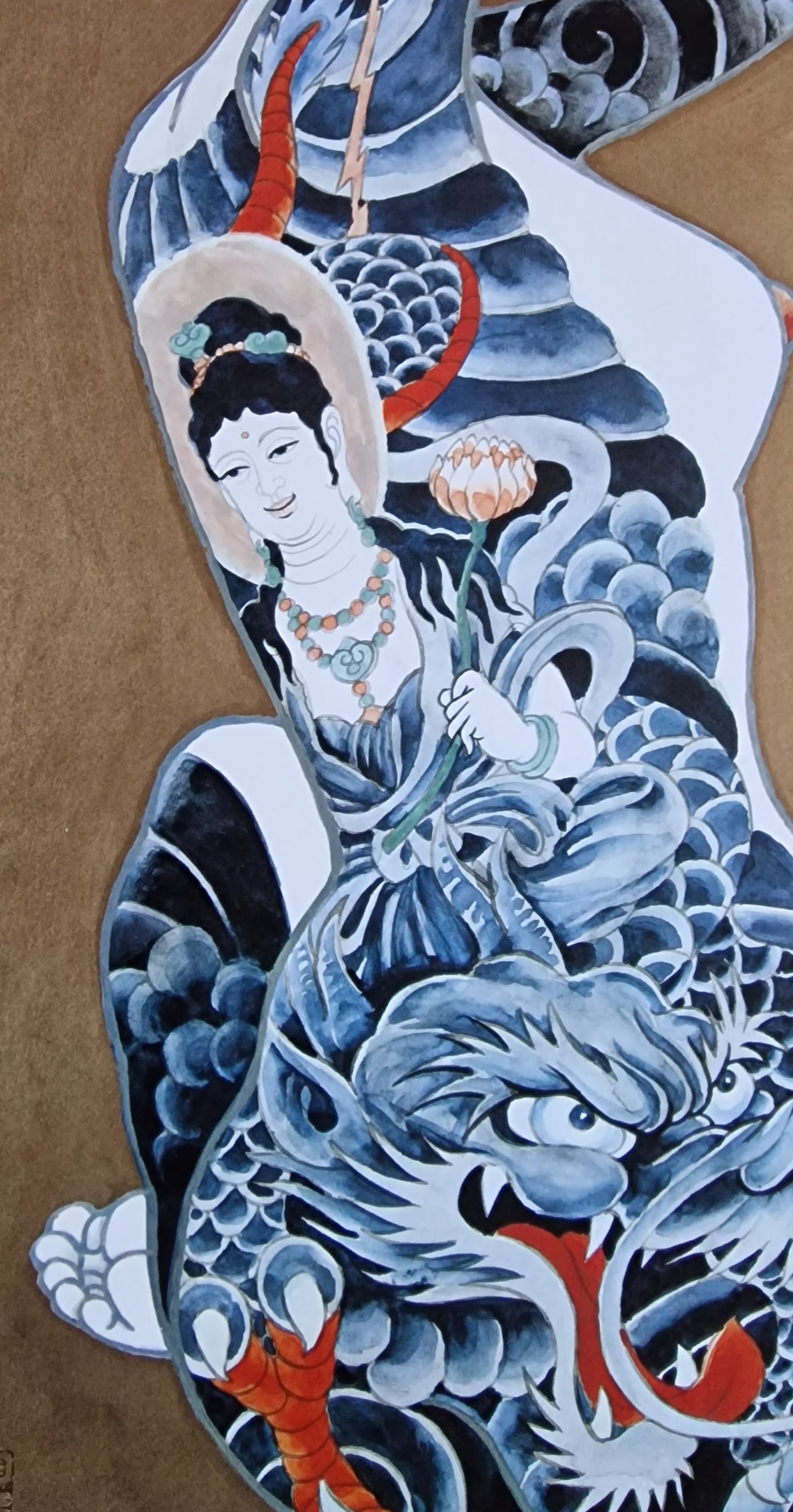 Litografías (12) Bonten Taro - Colección de encantadoras bellezas tatuadas - Japón - Década de 1970-1980