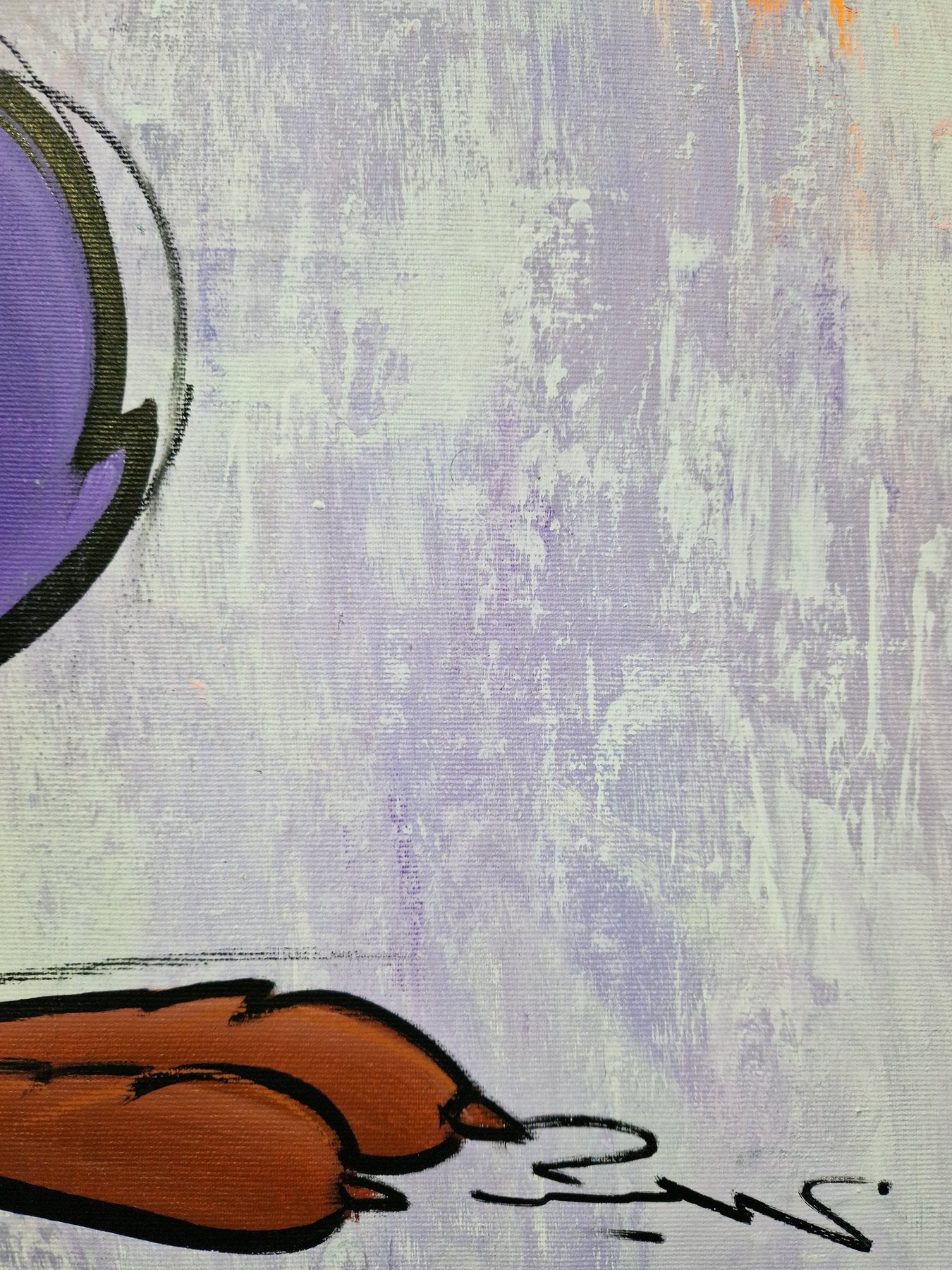 Mr Oreke - CALIFORNIA BIRD - Acrylic on cotton canvas