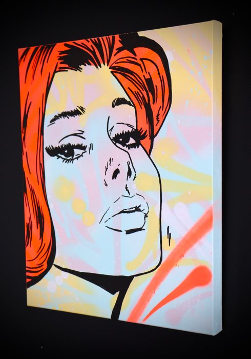 Socrates - Memories - Spray Print, Acrylic, Marker