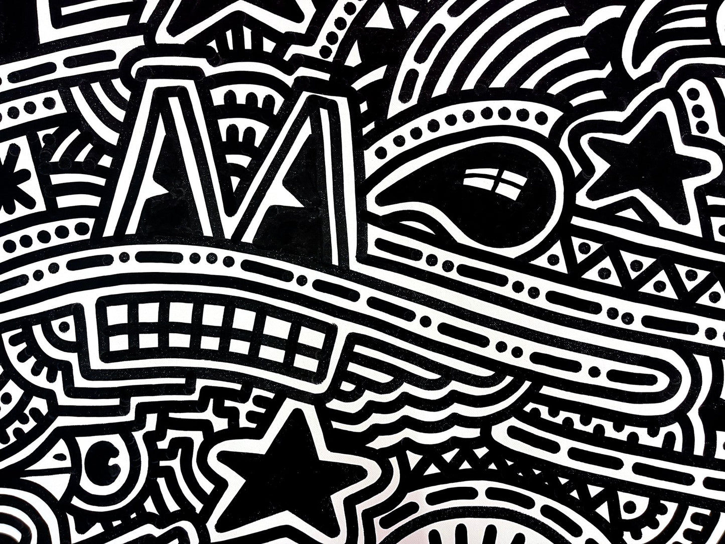 Ottograph - El horizonte - Técnica mixta - 2024