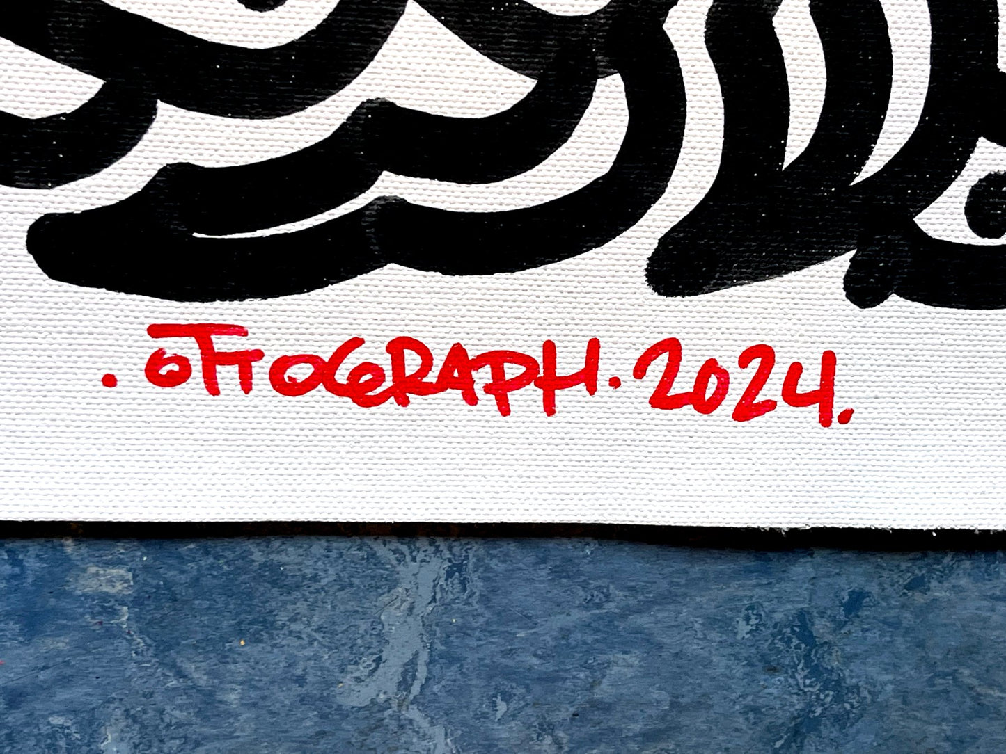 Ottograph - Everlast - Mixed media - Hand Signed