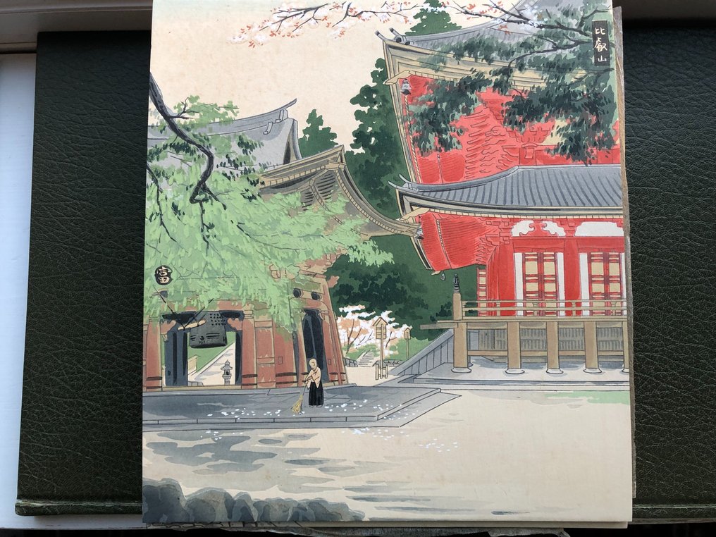 Original Woodblock Print - Tomikichiro Tokuriki - Thirty Views of the Capital Kyoto - Complete Series - Japan - 1931