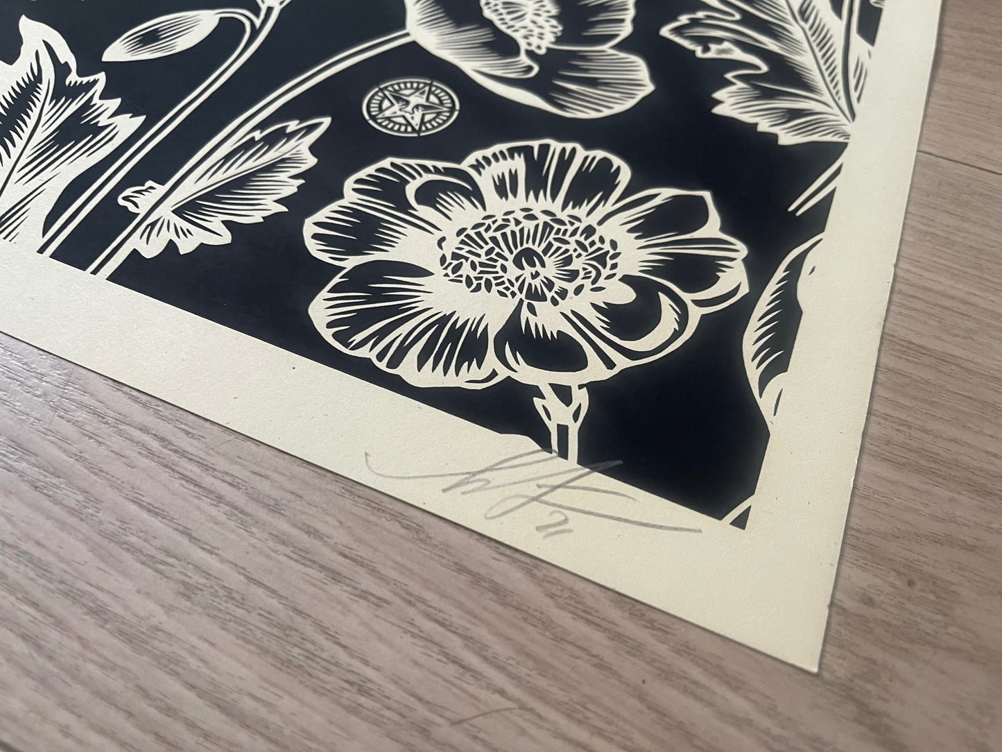 Shepard Fairey - Sedation In Bloom - Signed - Numbered edition of only 150 - 2021