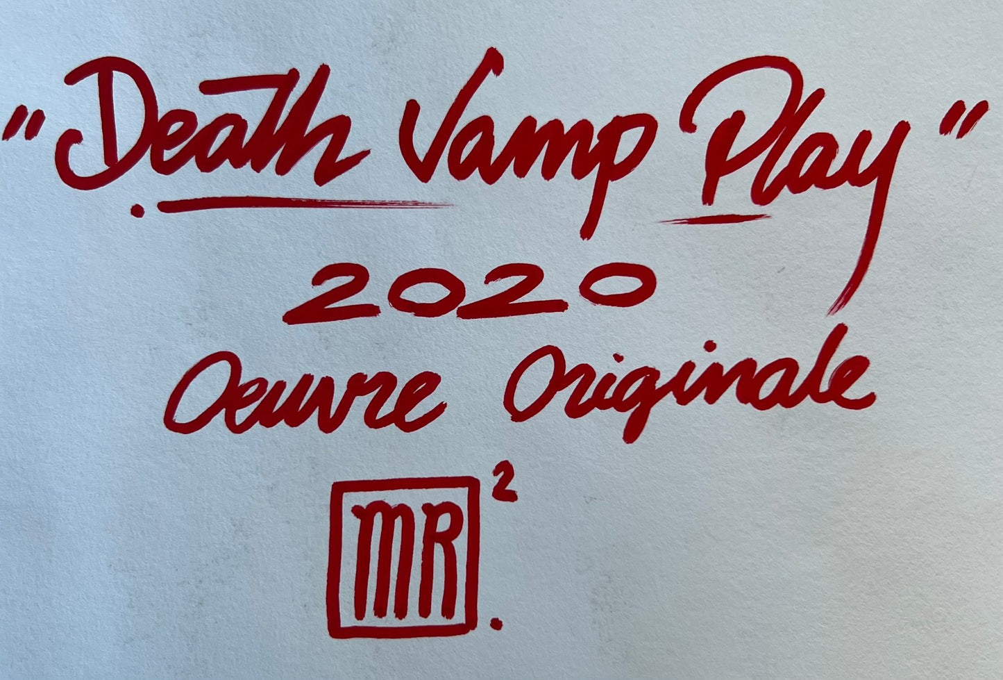 Sr. Carré - Obra de teatro Death Vamp - 2020