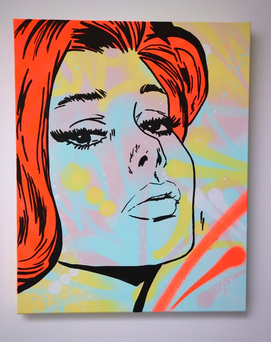 Socrates - Memories - Spray Print, Acrylic, Marker