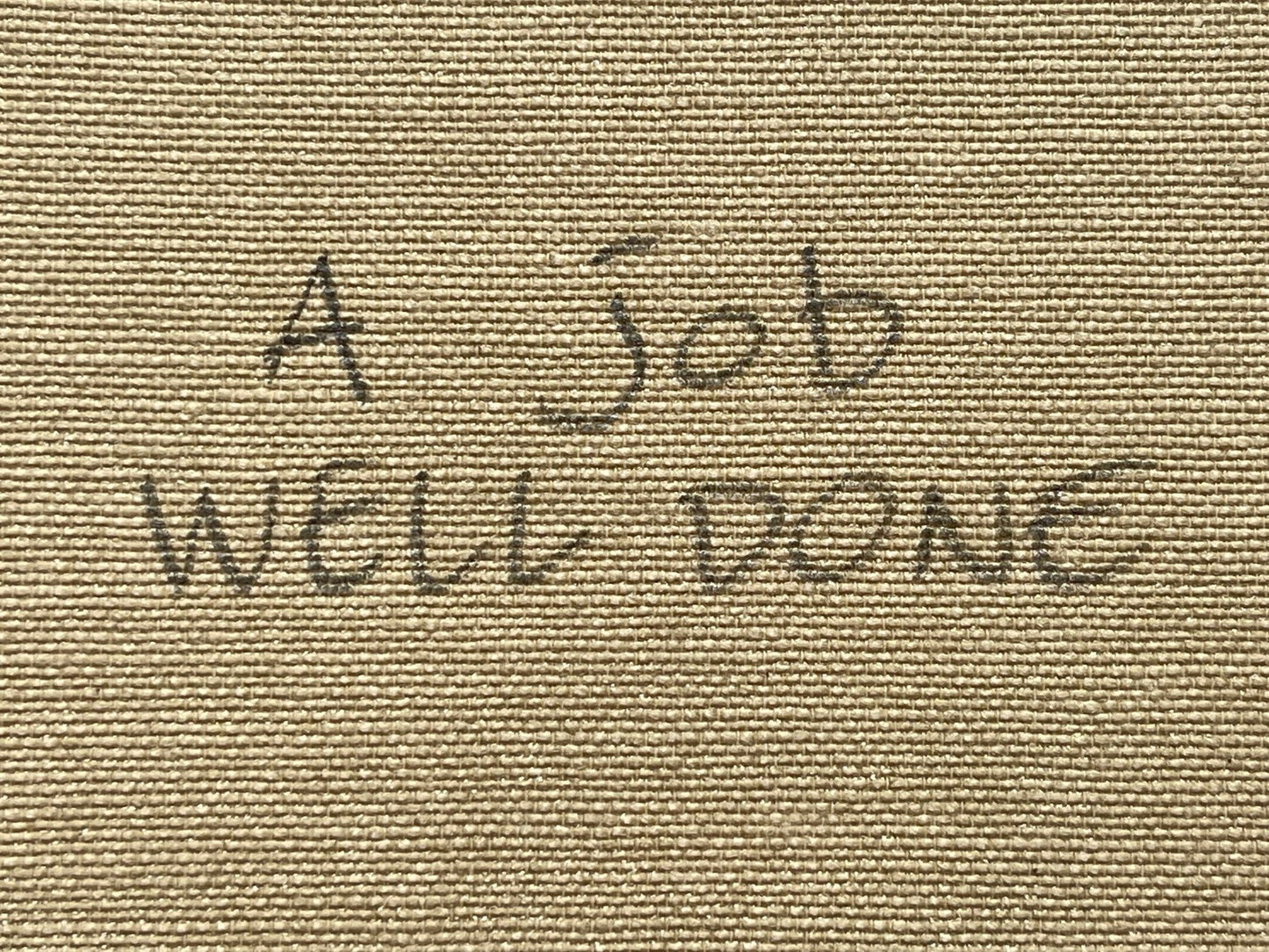 Ottograph - A job well done - Mixed media - Hand Signed