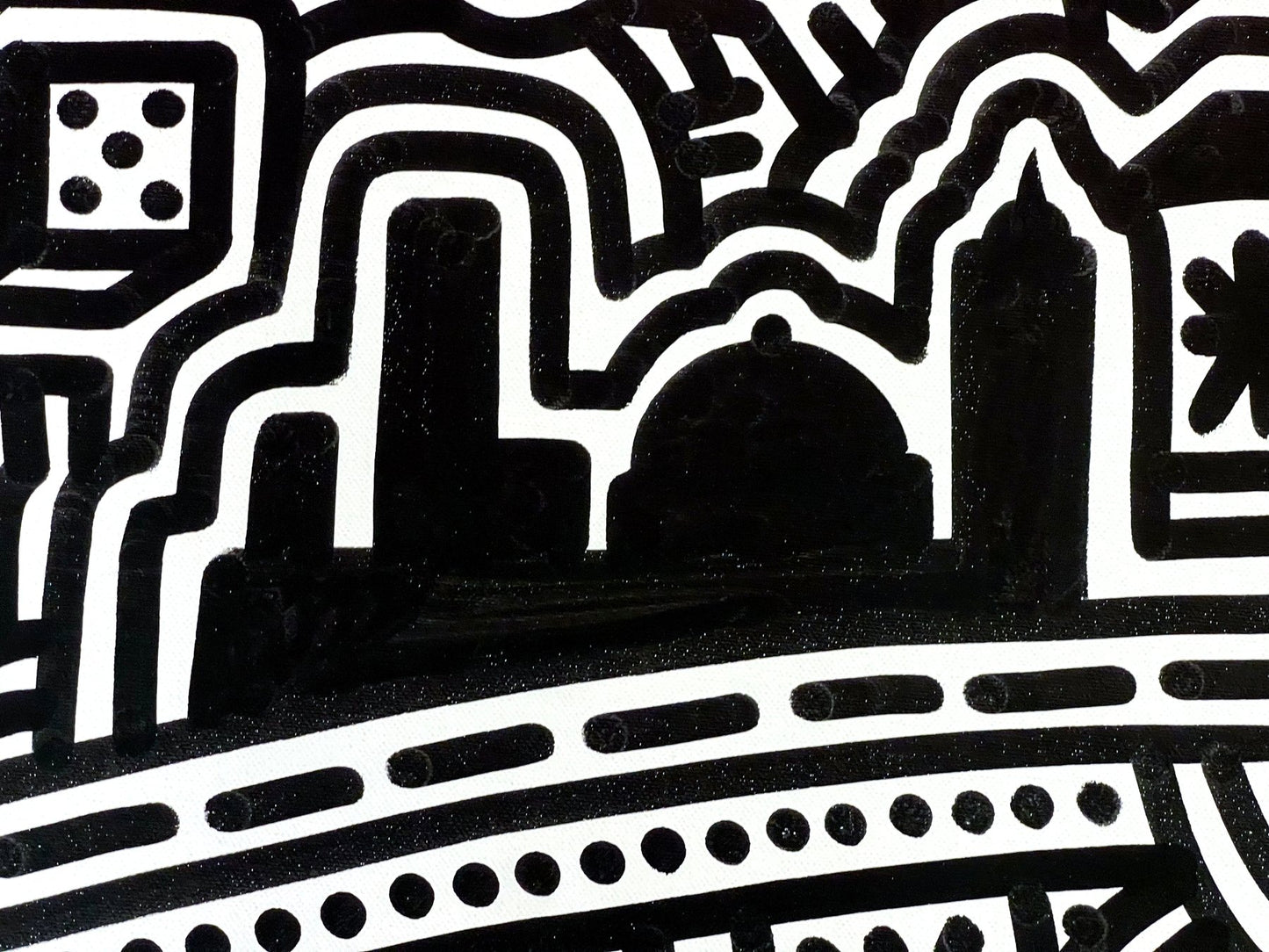 Ottograph - El horizonte - Técnica mixta - 2024