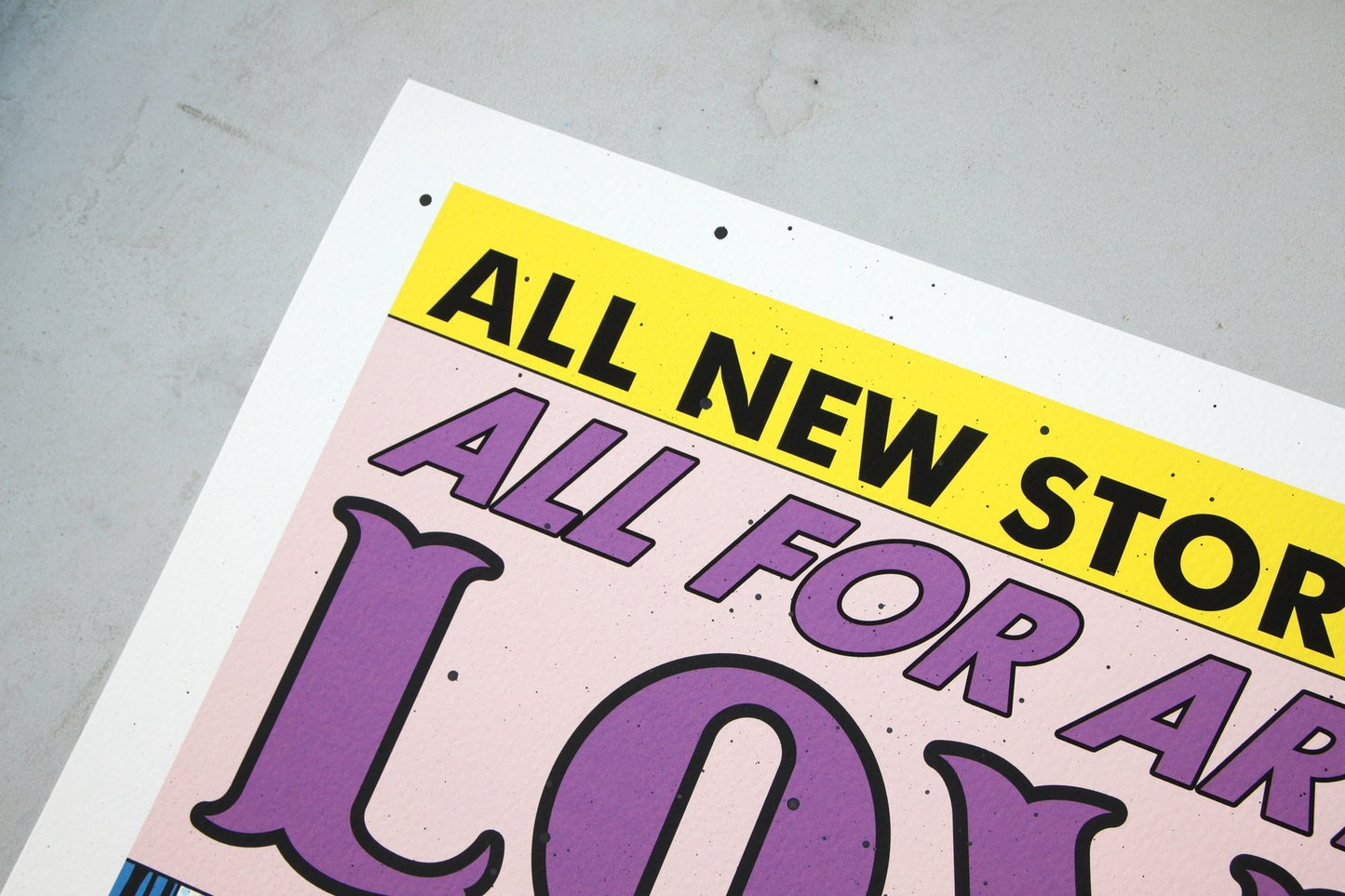 Peter Stark - All For Art - Edición limitada en técnica mixta 1/30 - 2024