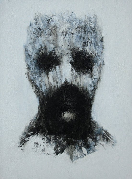 Angel 41 - False start - Acrylic and emulsion