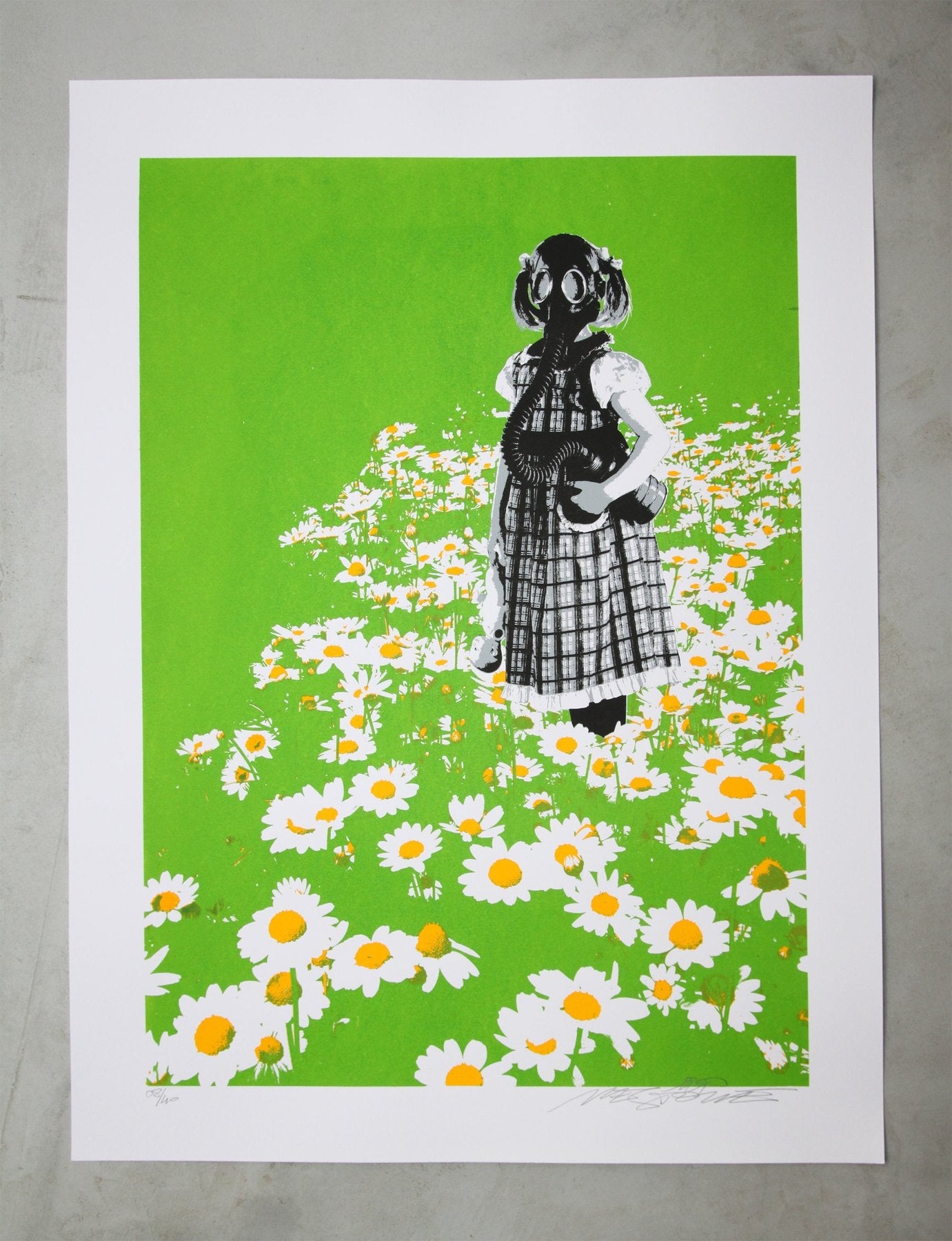 Nido - "Desperdiciado" - Serigrafía sobre papel fine art - Numerada 09/40 - 2019