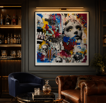 Ben Allen - A Journey Through Your Eyes -  Digital pigment print in colours -  Limited edition - 2011