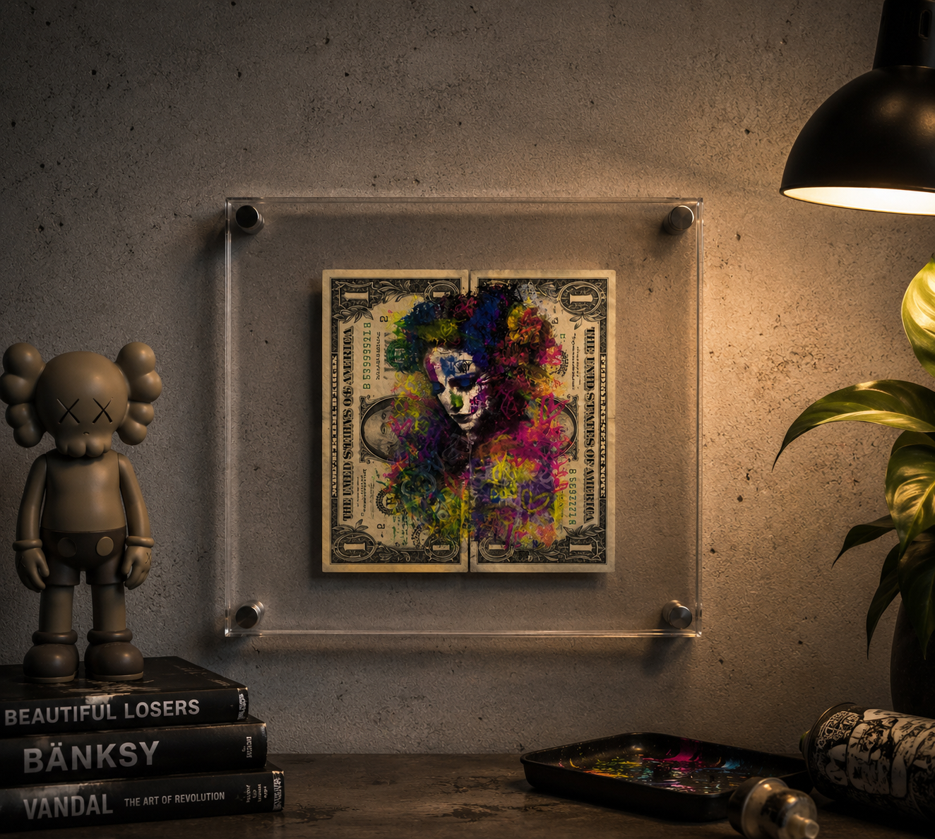 Chris Boyle – Neon Visions (Original Mixed Media  1/1)