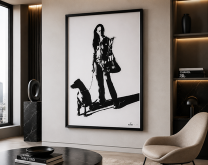 Bambi – I Believe in Angels (2011) - Stencil and spray paint