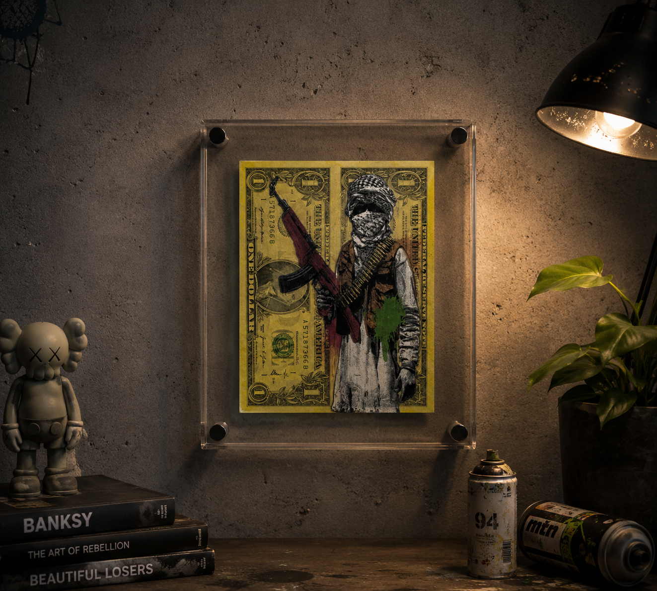 Chris Boyle – War Paint (Original Mixed Media 1/1)