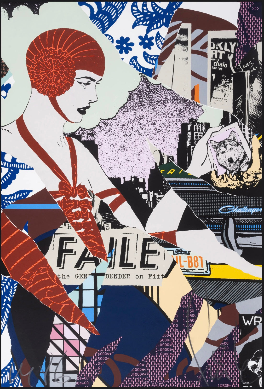 Faile - Night Bender - Screenprint in colours - Limited edition of 300 - 2015