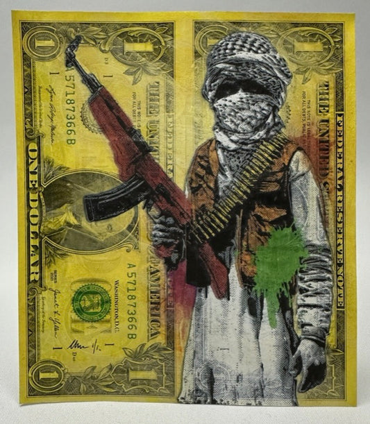 Chris Boyle – War Paint (Original Mixed Media 1/1)