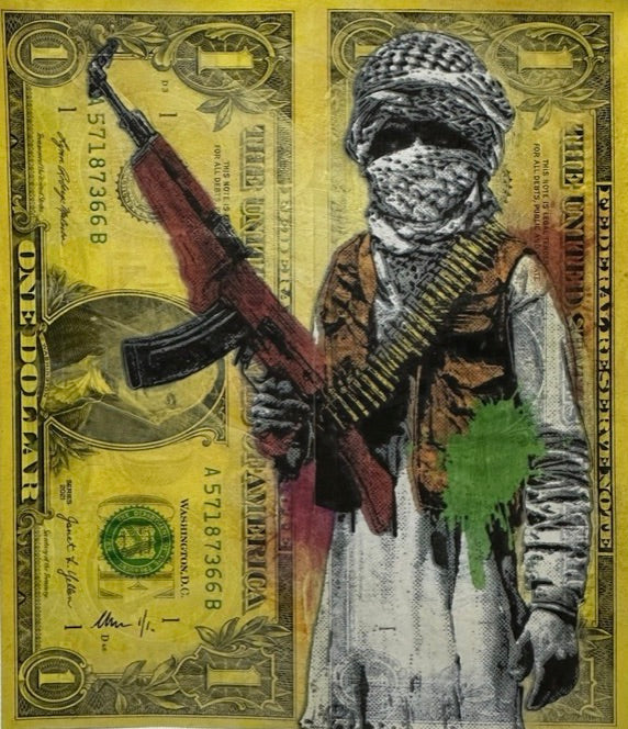 Chris Boyle – War Paint (Original Mixed Media 1/1)