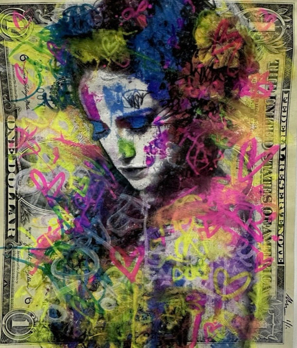 Chris Boyle – Neon Visions (Original Mixed Media  1/1)