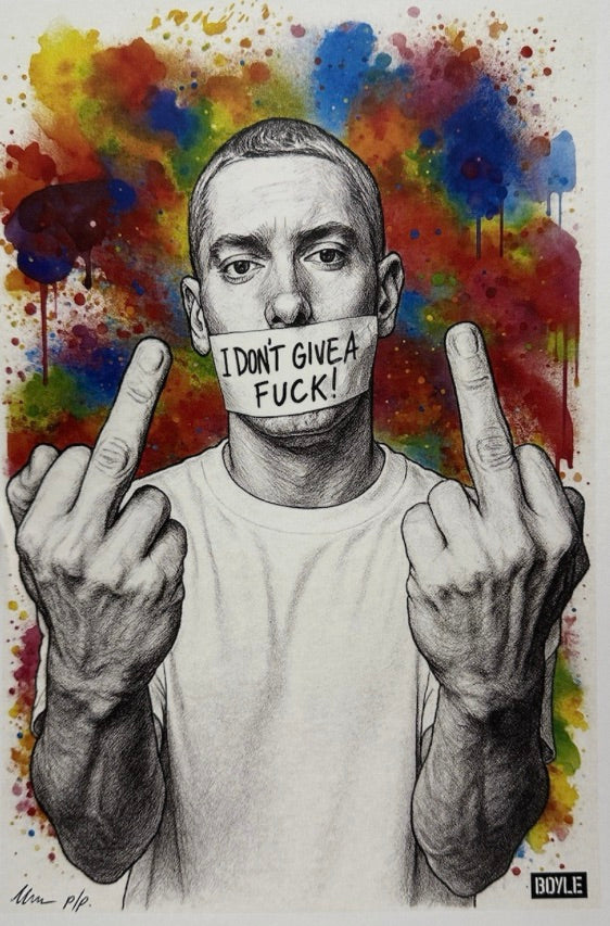 Chris Boyle – Eminem (Slim Shady) - Limited Edition Print, 11/50