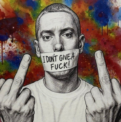 Chris Boyle – Eminem (Slim Shady) - Limited Edition Print, 11/50