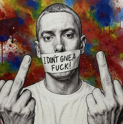 Chris Boyle – Eminem (Slim Shady) - Limited Edition Print, 11/50