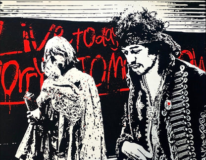 Mr Brainwash - Live Today Worry Tomorrow (2010) - Limited Signed Edition