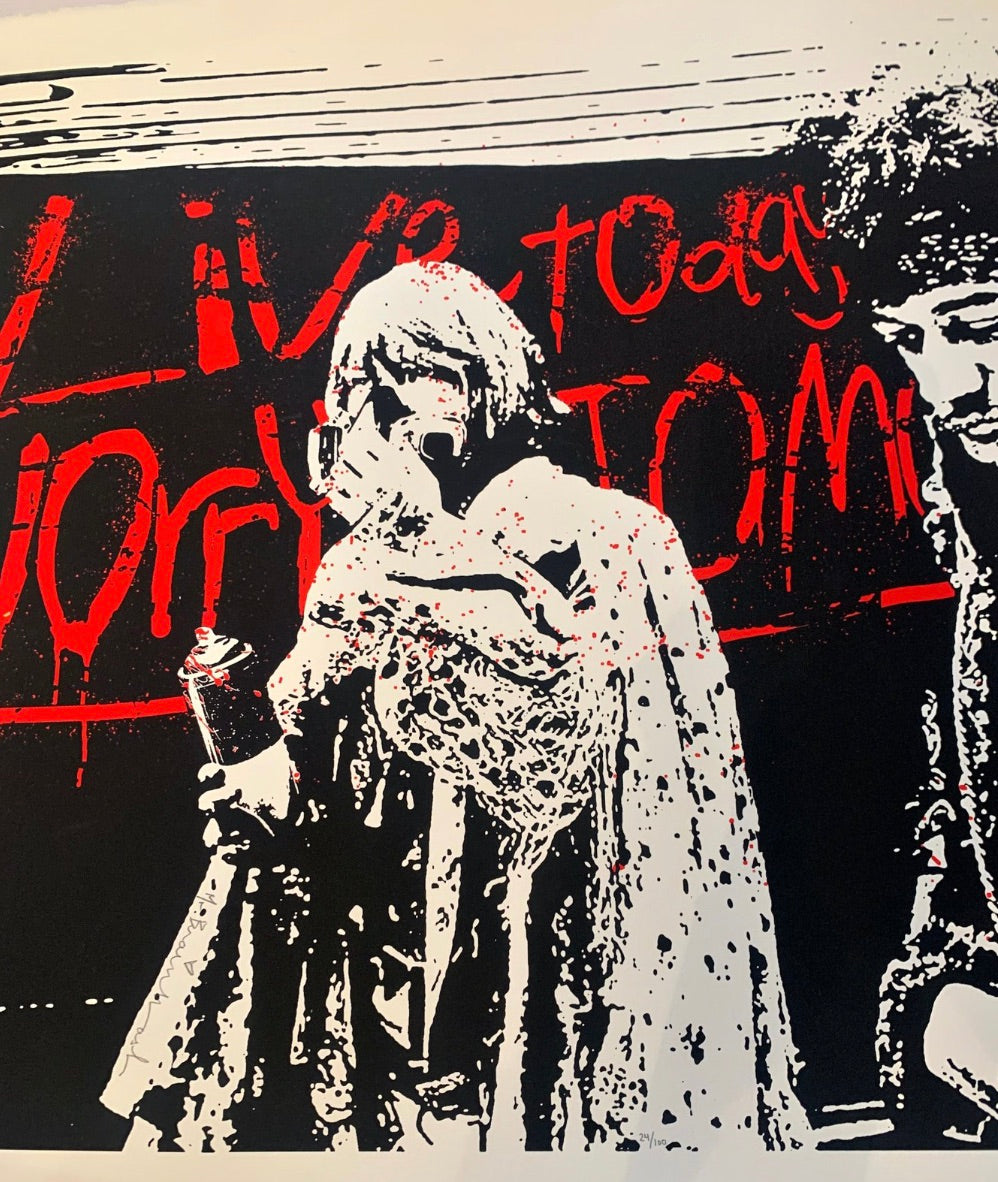 Mr Brainwash - Live Today Worry Tomorrow (2010) - Limited Signed Edition