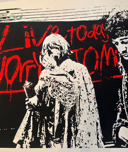Mr Brainwash - Live Today Worry Tomorrow (2010) - Limited Signed Edition