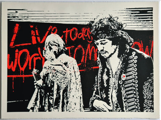 Mr Brainwash - Live Today Worry Tomorrow (2010) - Limited Signed Edition