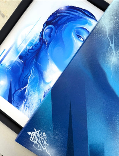 Mr Cenz – Blue Print - Box Set of 3 giclée prints - Exclusive Limited Edition of 30