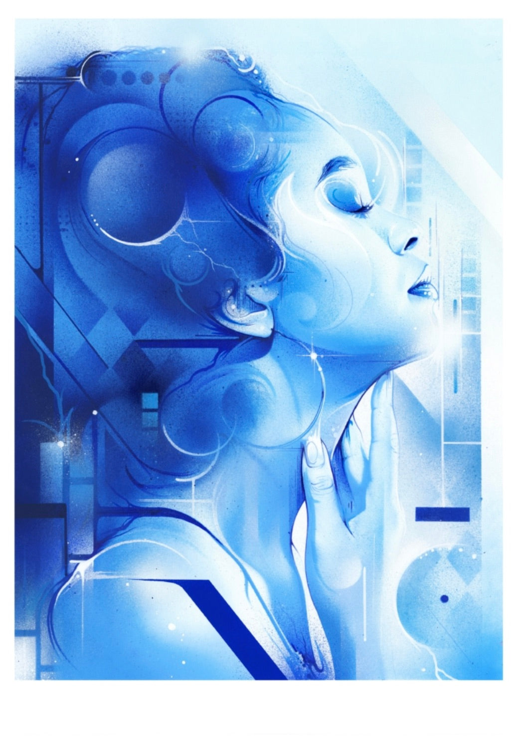 Mr Cenz – Blue Print - Box Set of 3 giclée prints - Exclusive Limited Edition of 30