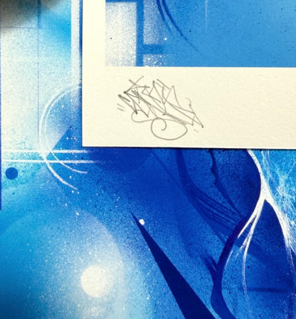 Mr Cenz – Blue Print - Box Set of 3 giclée prints - Exclusive Limited Edition of 30