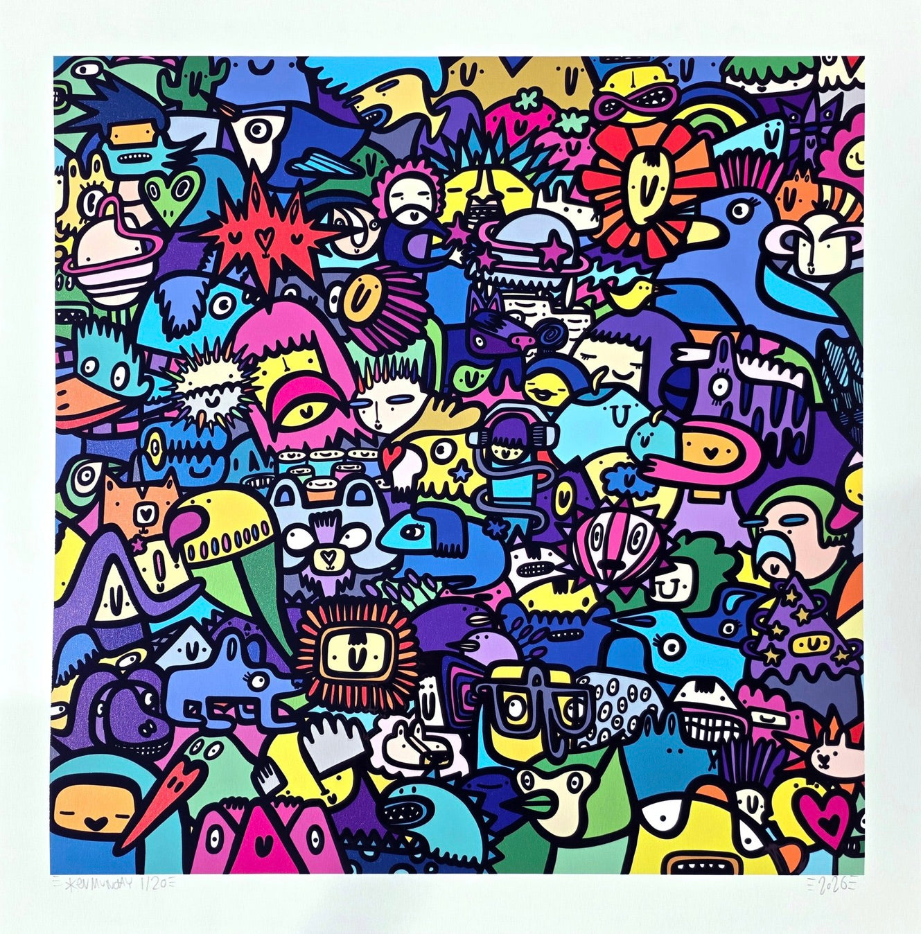 Kev Munday – Symbiotic Citizens (Limited Edition Print)