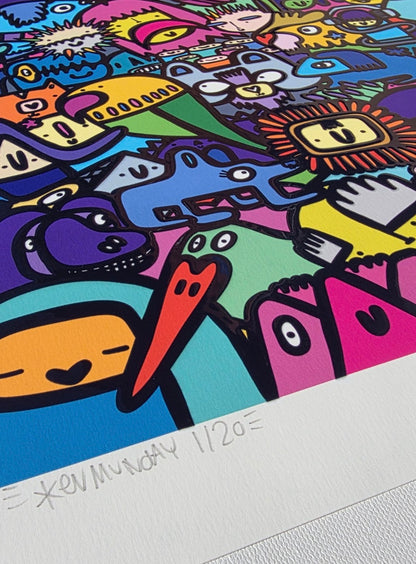 Kev Munday – Symbiotic Citizens (Limited Edition Print)