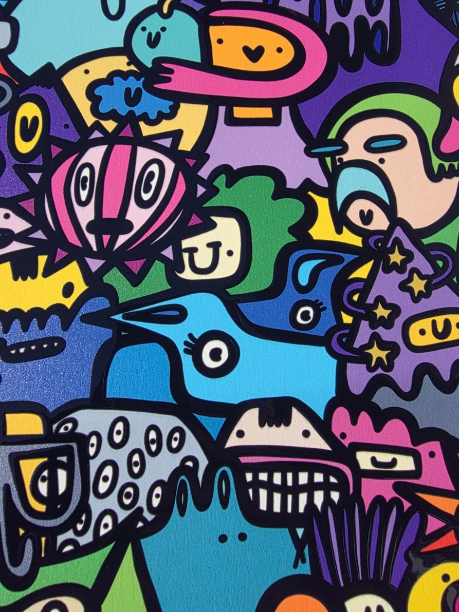Kev Munday – Symbiotic Citizens (Limited Edition Print)