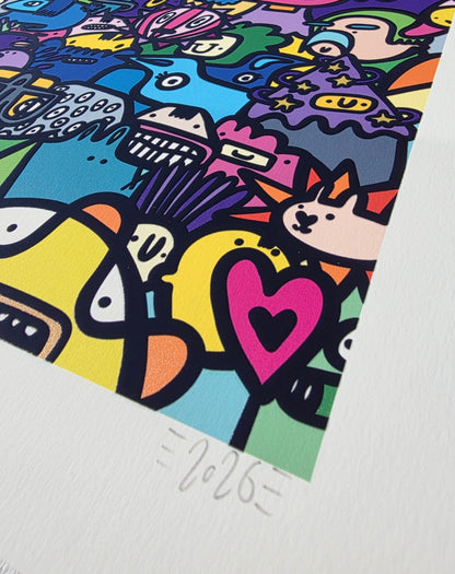 Kev Munday – Symbiotic Citizens (Limited Edition Print)