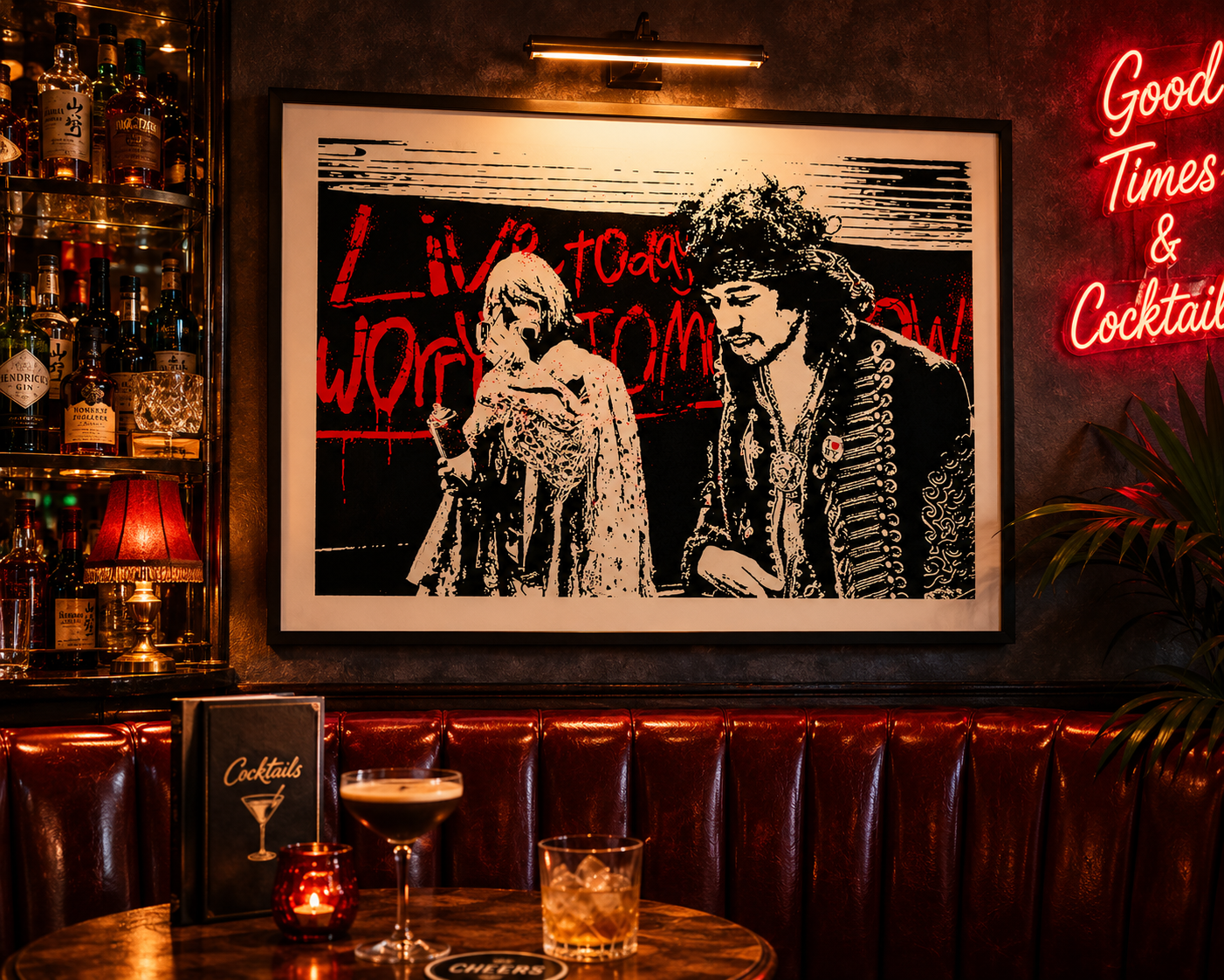 Mr Brainwash - Live Today Worry Tomorrow (2010) - Limited Signed Edition